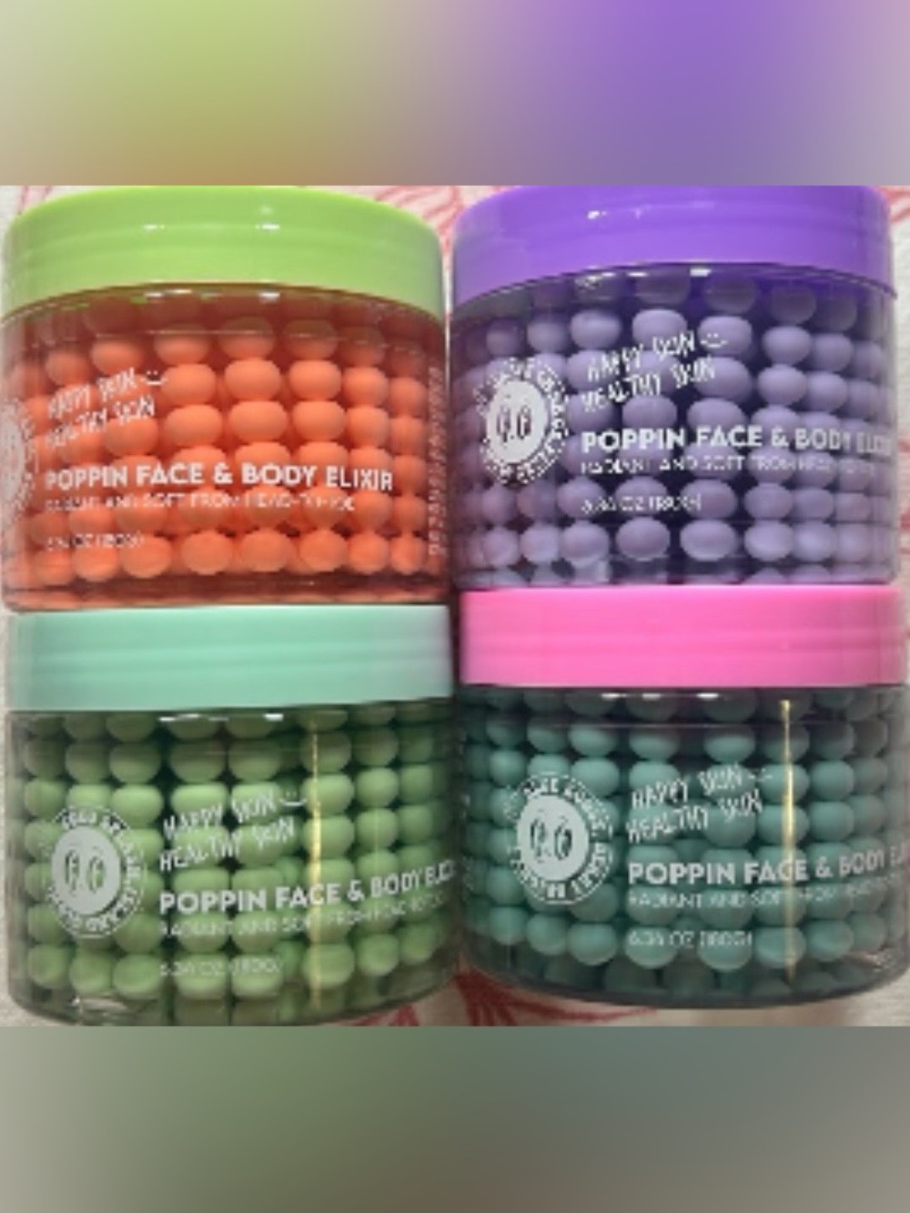 - Assorted Colors (Pink, Purple, Orange, Green)